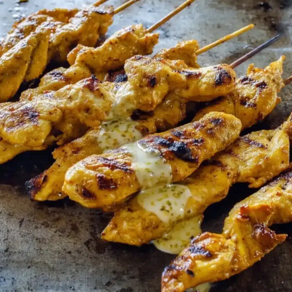 Grilled Chicken with Alabama White Sauce
