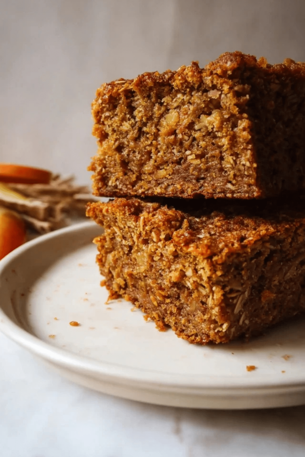 Breakfast Oatmeal Apple Cake