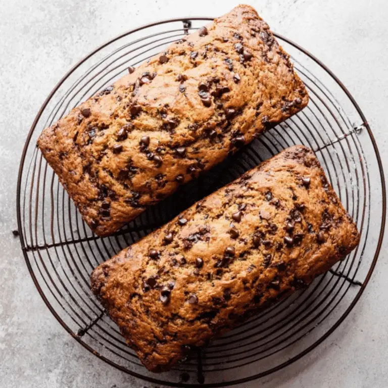 Chocolate Chip Zucchini Bread