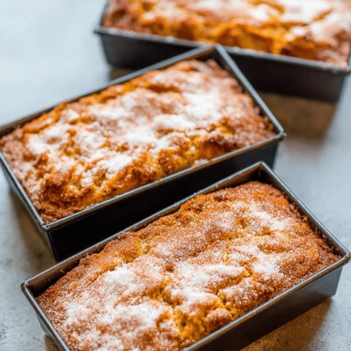 Cinnamon Sugar Pumpkin Bread