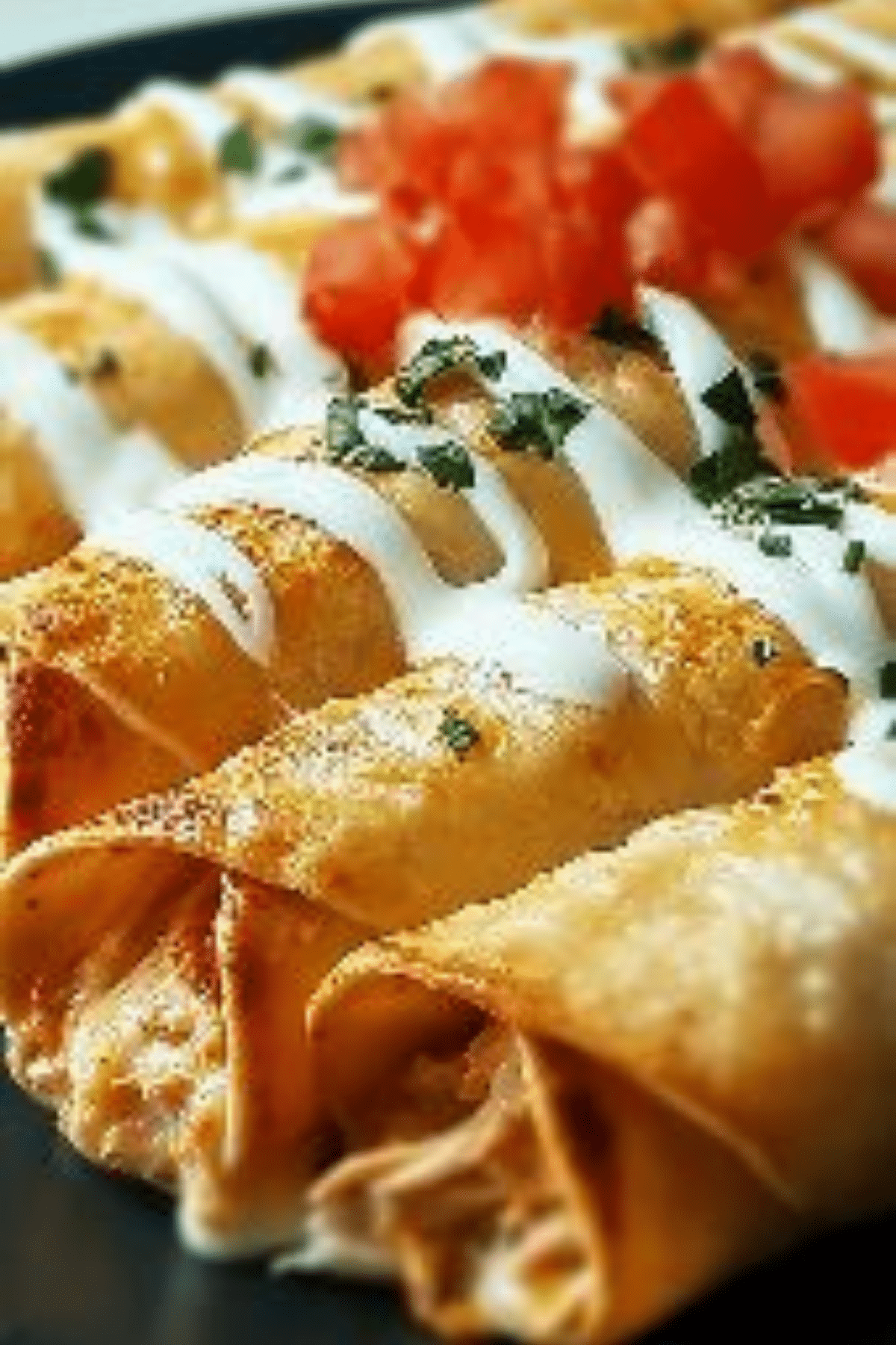 Cream Cheese Chicken Taquitos