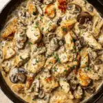 Creamy Chicken Stroganoff