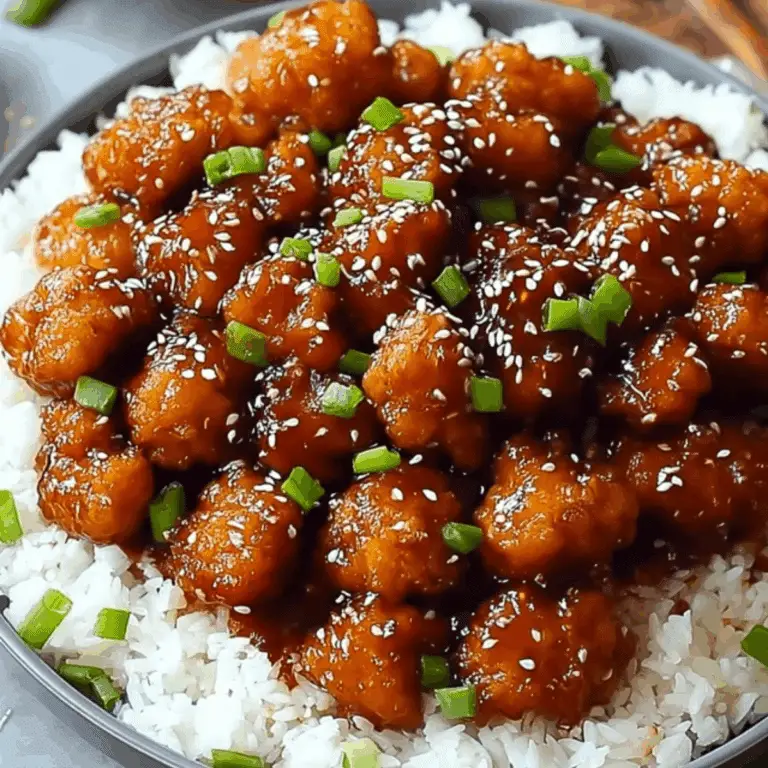Crispy Chinese Honey Garlic Chicken
