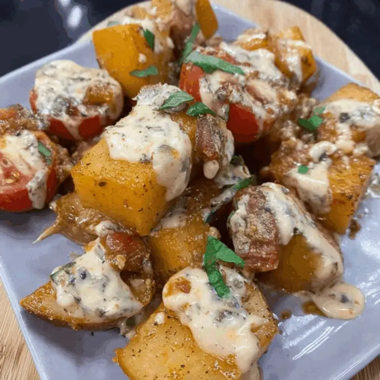 Crockpot Garlic Parmesan Chicken Potatoes