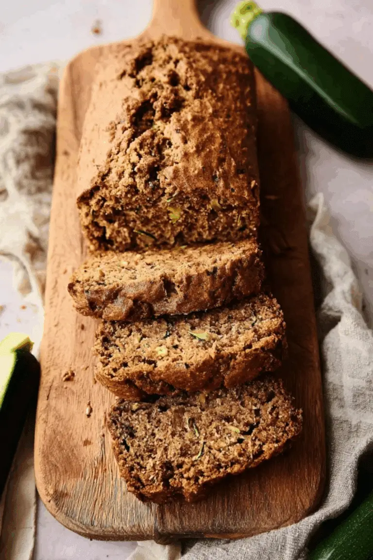 Healthy Zucchini Banana Bread