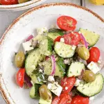 Keto Greek Cucumber Salad