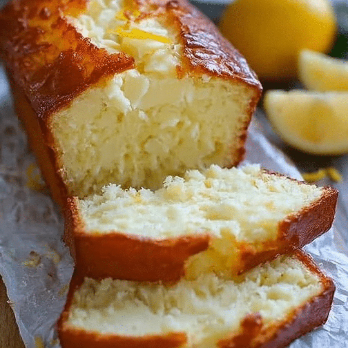 Lemon Cream Cheese Bread