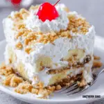 No Bake Banana Split Cake