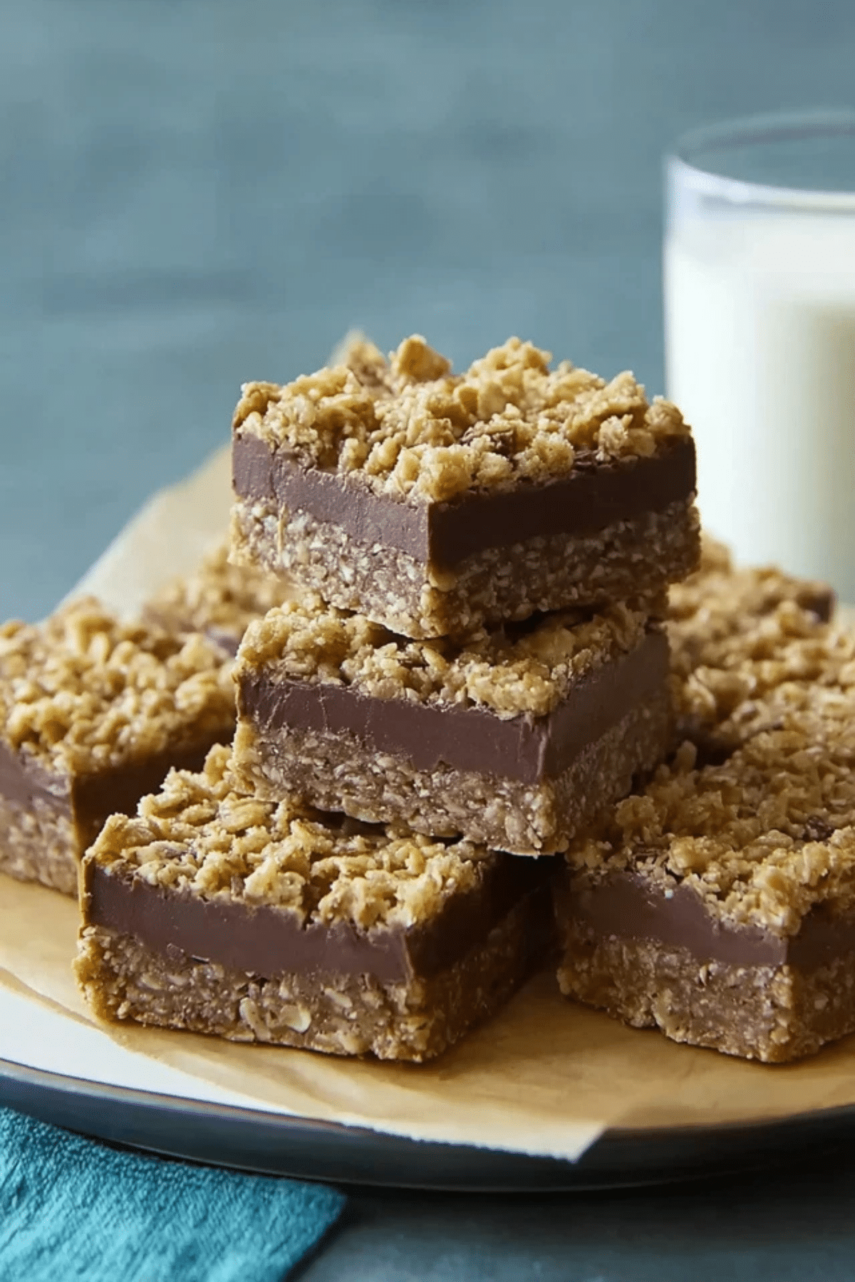 No-Bake Chocolate Oat Bars