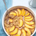 Peach Baked Oatmeal