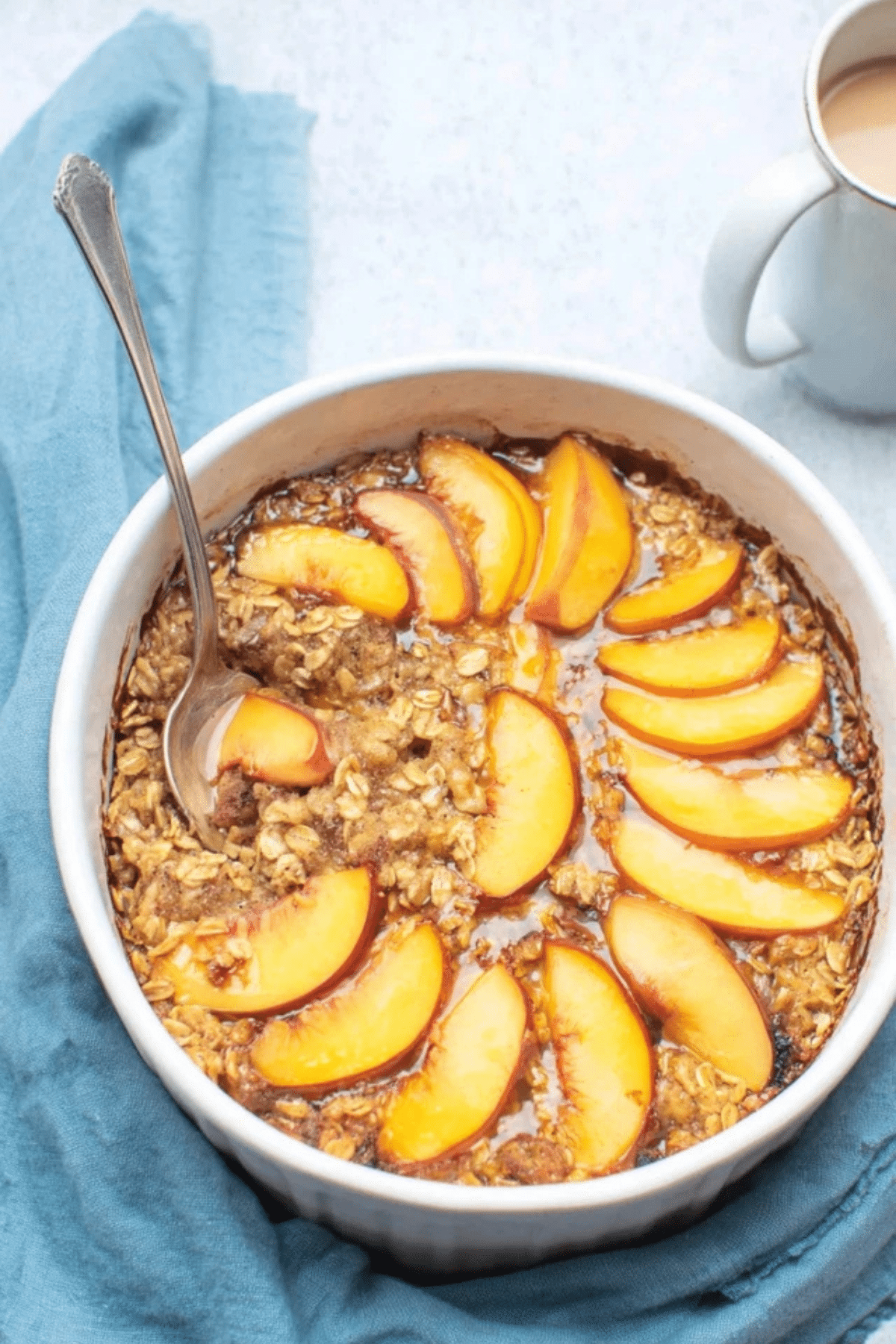 Peach Baked Oatmeal