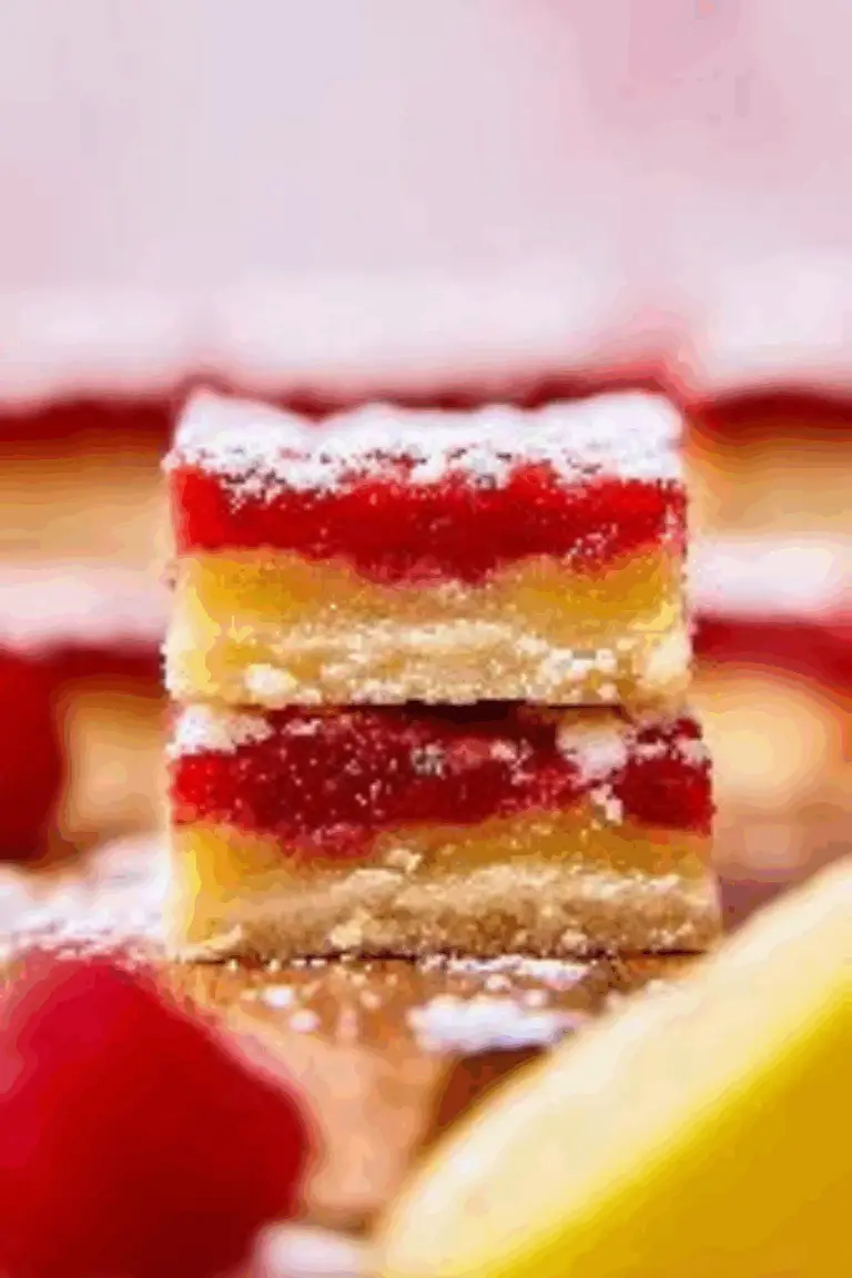 Raspberry Lemon Bars
