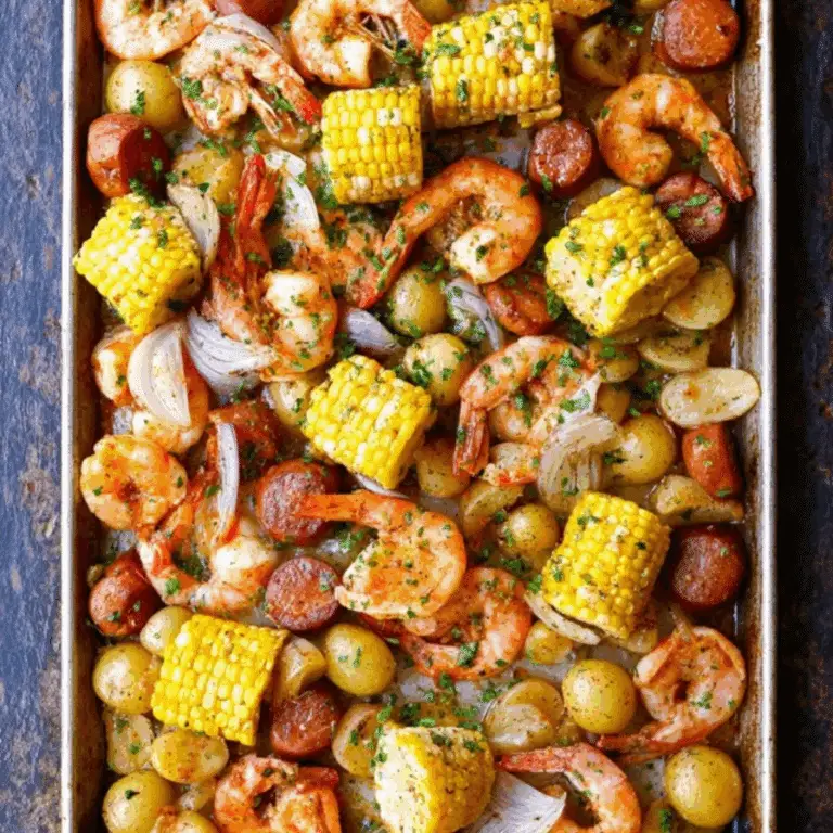 Sheet Pan Shrimp Boil