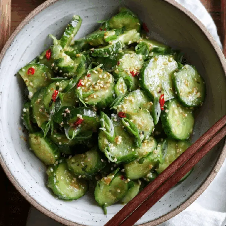 Smashed Asian Cucumber Salad
