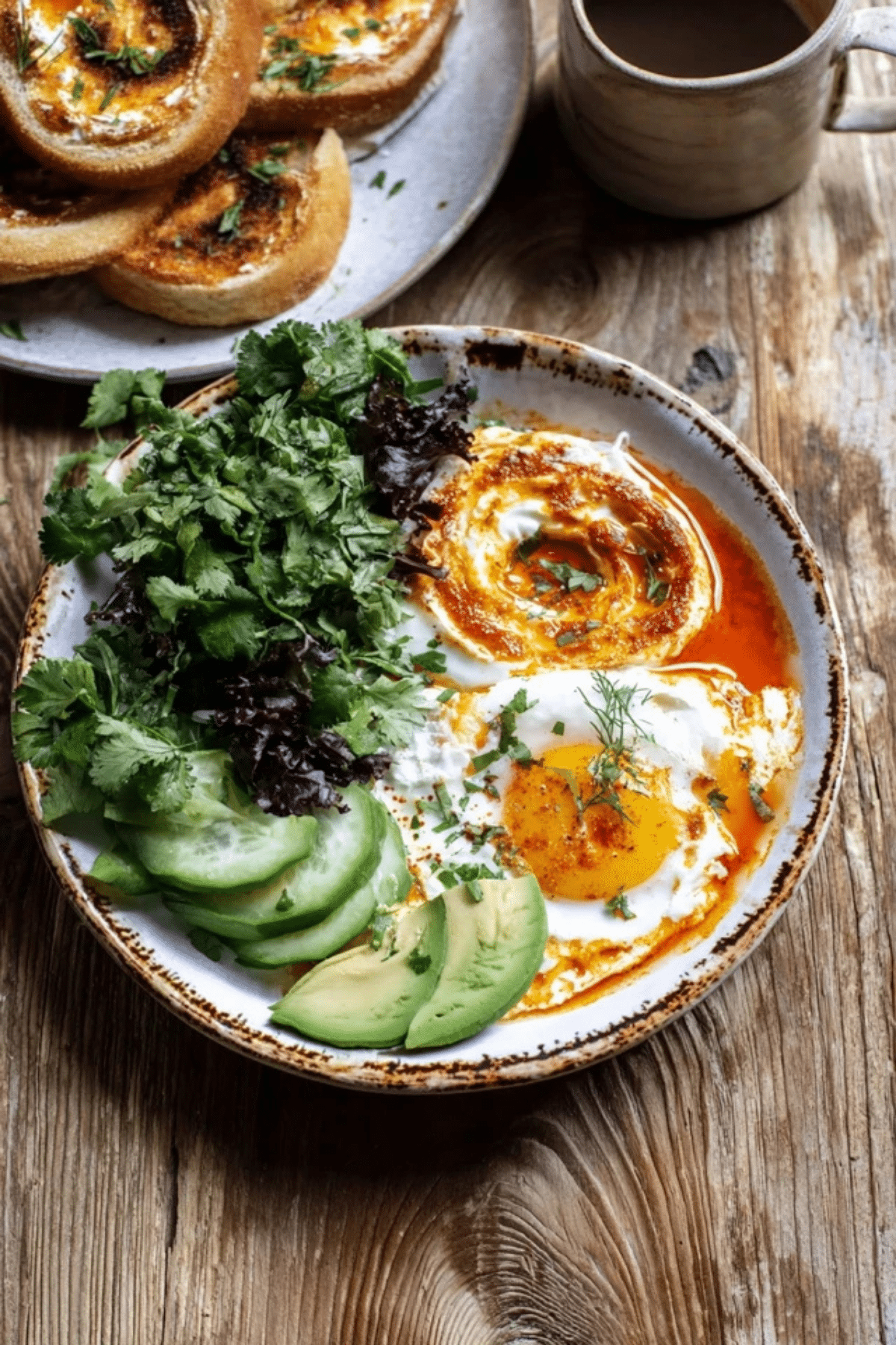 Turkish Eggs with Chile Butter