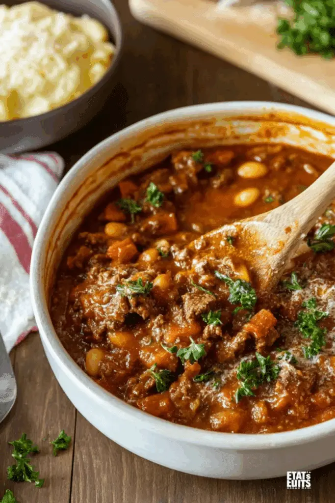 Tuscan Beef Casserole
