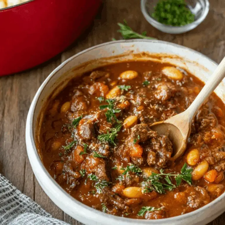 Tuscan Beef Casserole