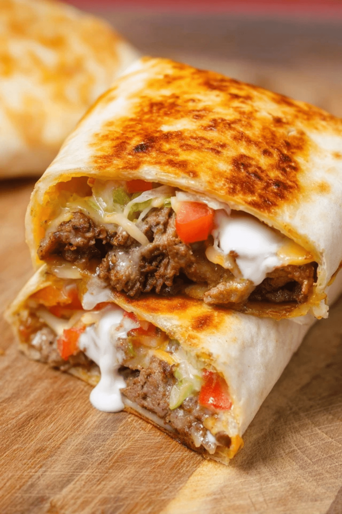 Weight Watchers Cheeseburger Crunch Wrap