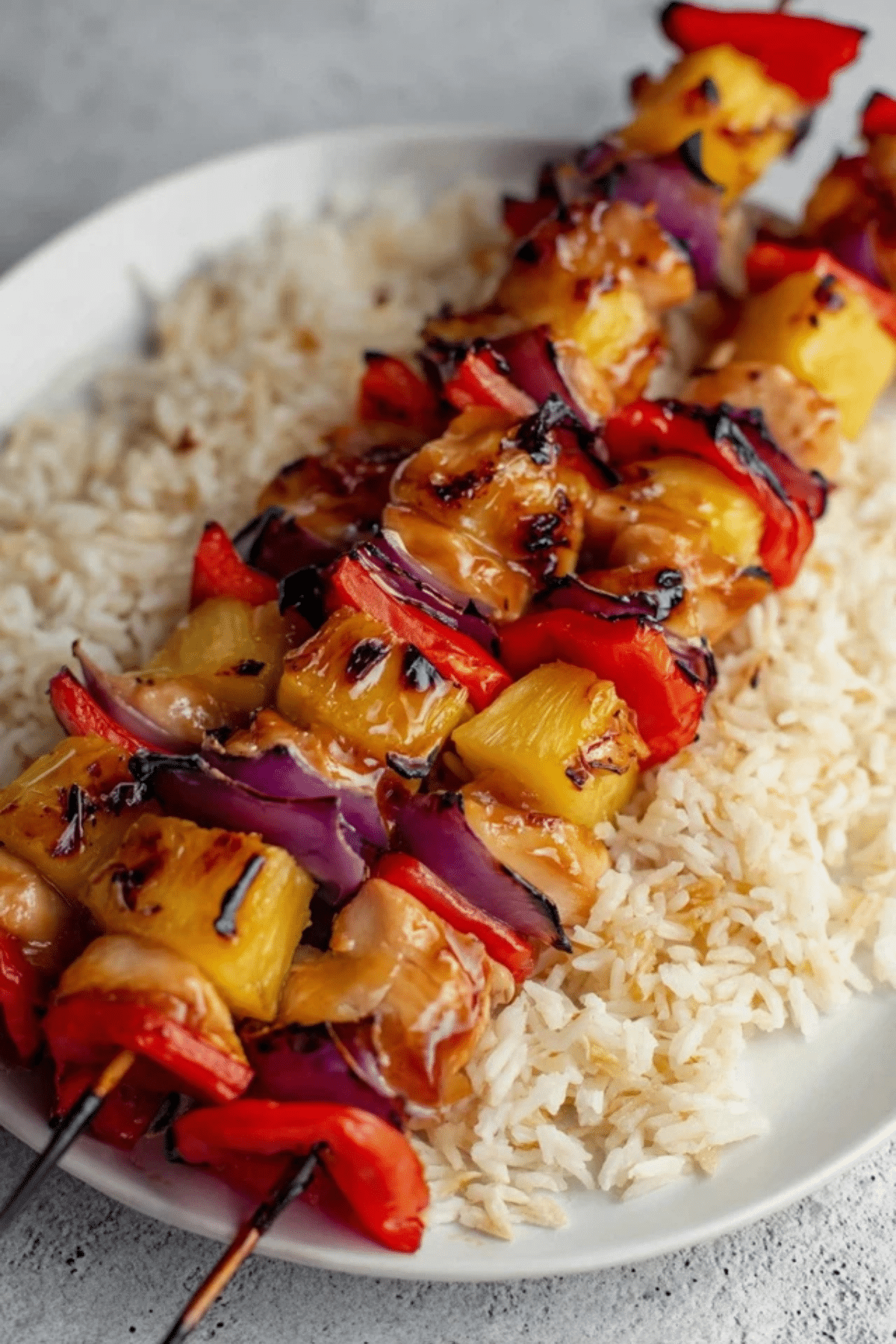 Hawaiian Chicken Kabobs