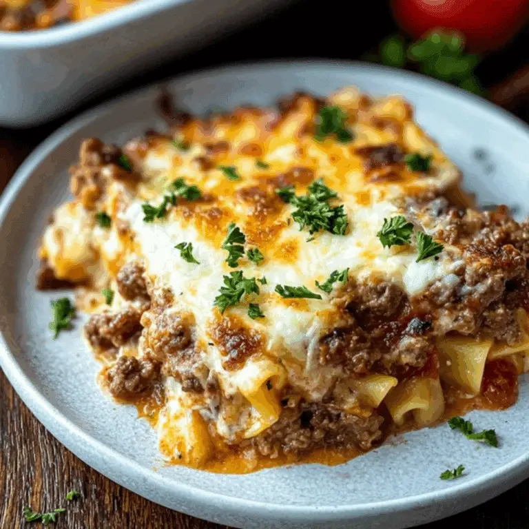 Beef Lombardi Casserole