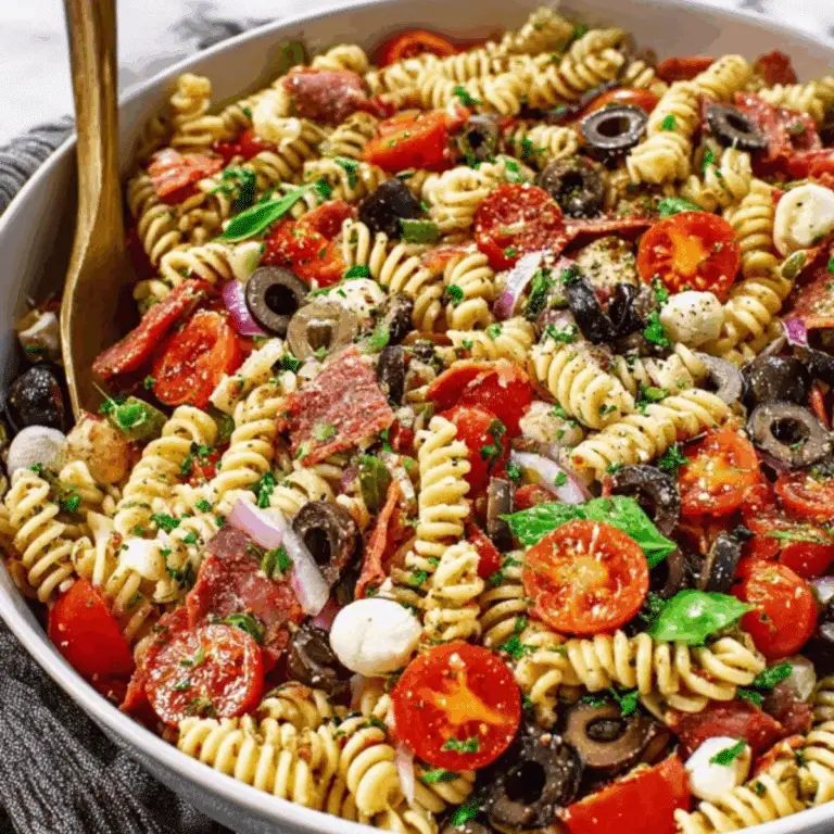 Italian Dressing Pasta Salad
