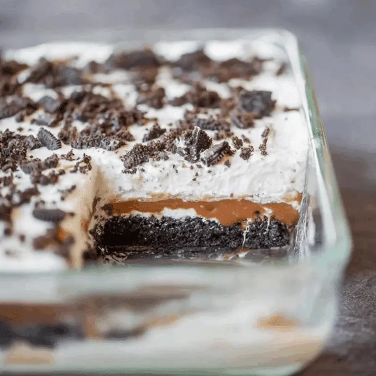 No Bake Heavenly Oreo Dessert