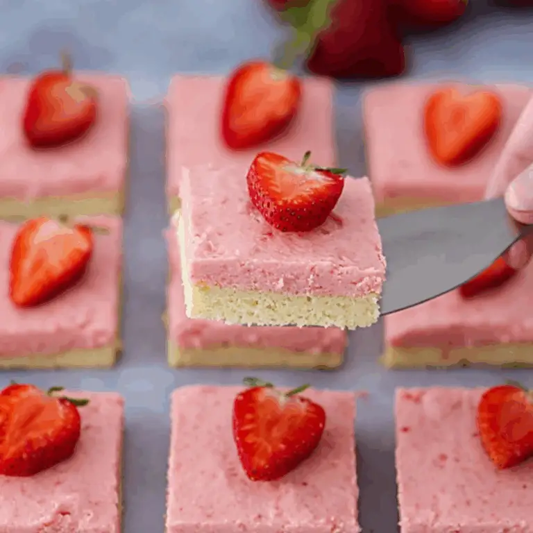 Strawberry Sugar Cookie Bars
