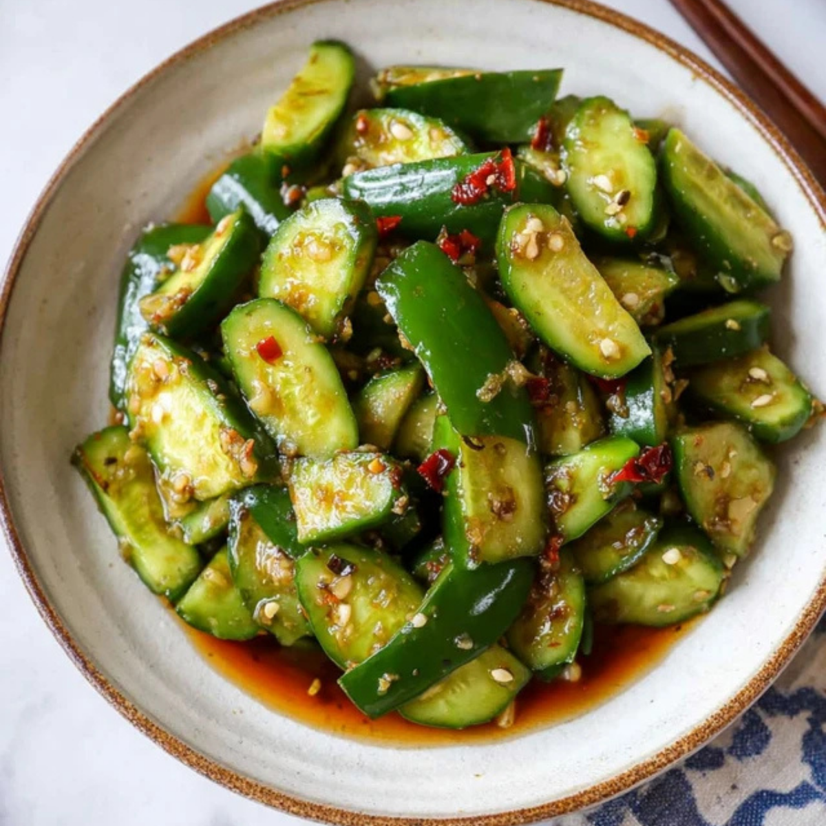 Cucumber Side Spicy Smacked Cucumber Salad – A Quick and Flavorful Asian Side Dish ...