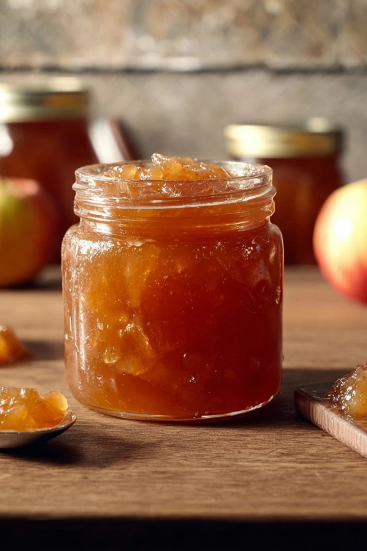 Image showcasing Homemade Apple Jam Recipe - Quite Chefy