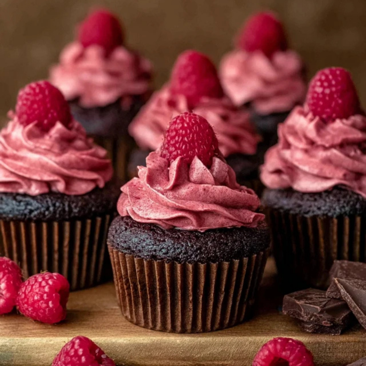 Rosa Raspberry Cupcake Easy Chocolate Raspberry Cupcakes With Rich Ganache - Quite Chefy