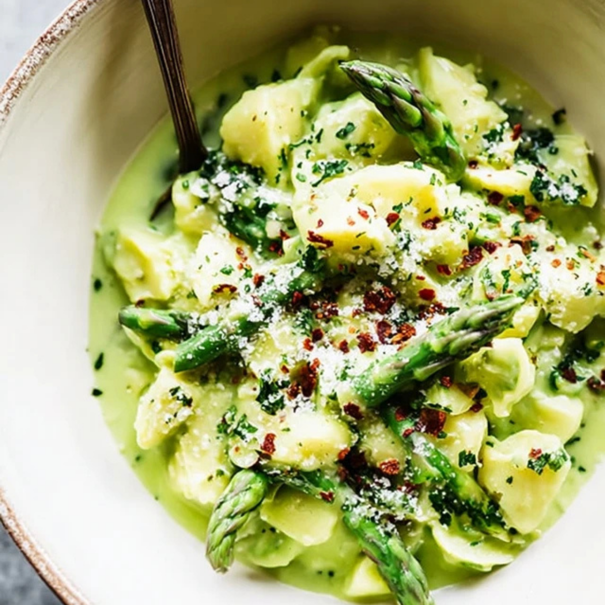 Spring Chowder Spring Asparagus and Potato Chowder: Creamy, Fresh, and Comforting ...